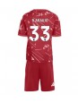 Liverpool Ronald Araujo #33 Domácí dres pro děti 2026-27 Krátký Rukáv (+ trenýrky)
